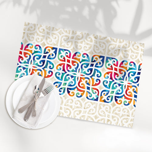 Placemats Plastic Layal - قواعد أطباق بلاستيك ليال