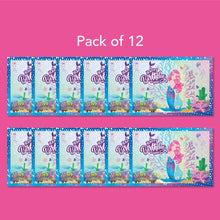 Birthday Disposable Placemats set of 12 Mermaid theme - مجموعة من ١٢ مفرش ورق فردي للإستخدام مرة واحدة في أعياد الميلاد بتصميم ميرميد