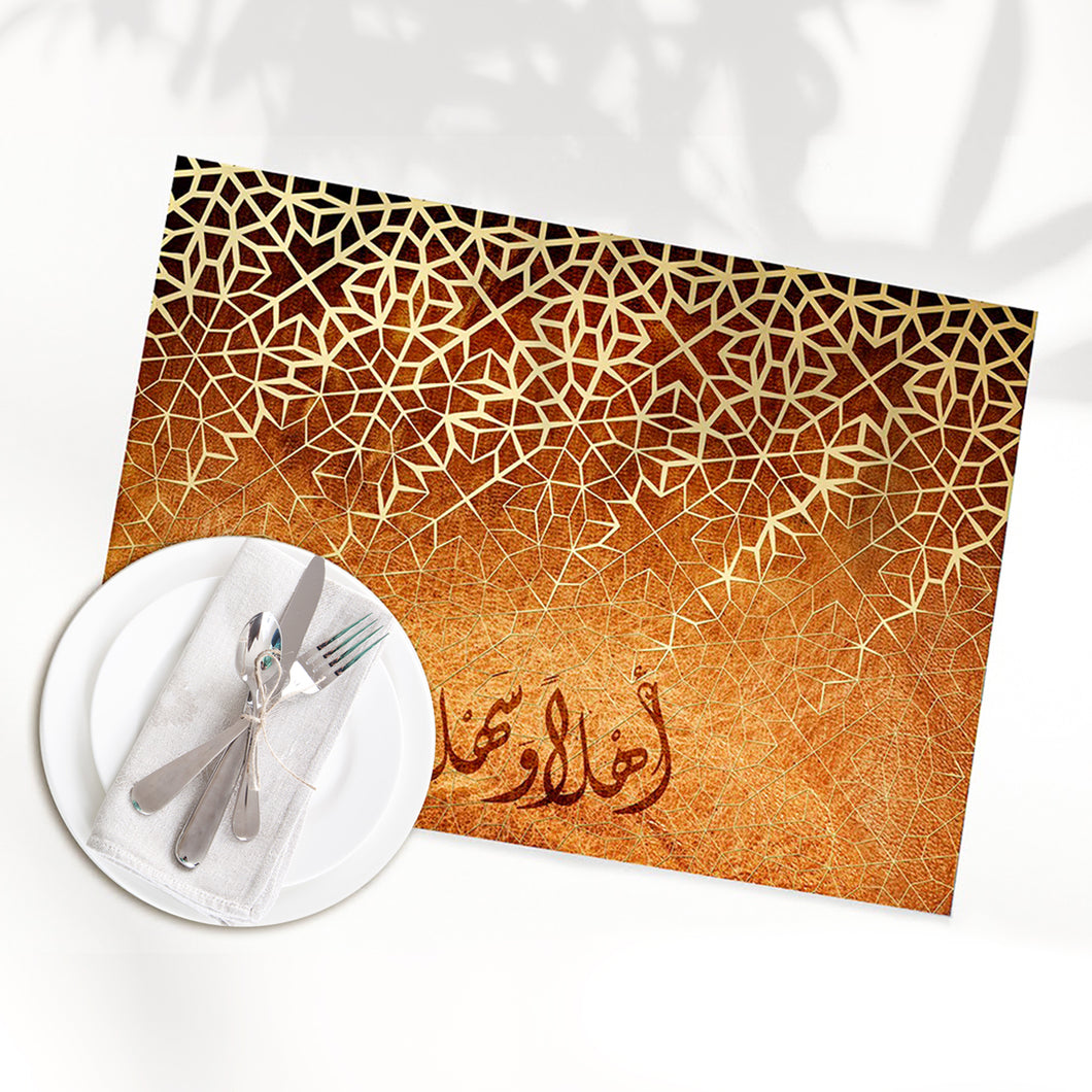 Placemats Plastic Al Qasr - قواعد أطباق بلاستيك القصر