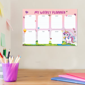 Weekly Planner  - Unicorn