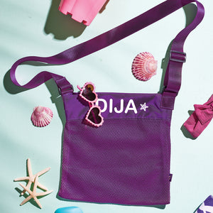 Kids Beach Bag purple  - شنطة بحر اطفال بنفسجي