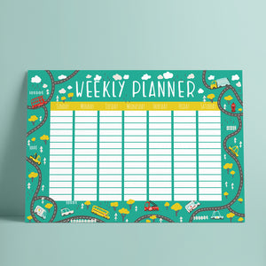 Weekly Planner - Road