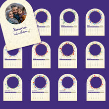 Window Calendar Circular Image - تقويم سنوي نافذة صورة دائرية