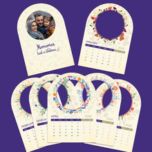 Window Calendar Circular Image - تقويم سنوي نافذة صورة دائرية
