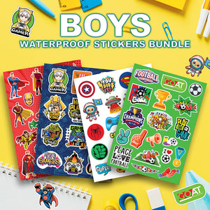 Stickers Waterproof - BOYS BUNDLE