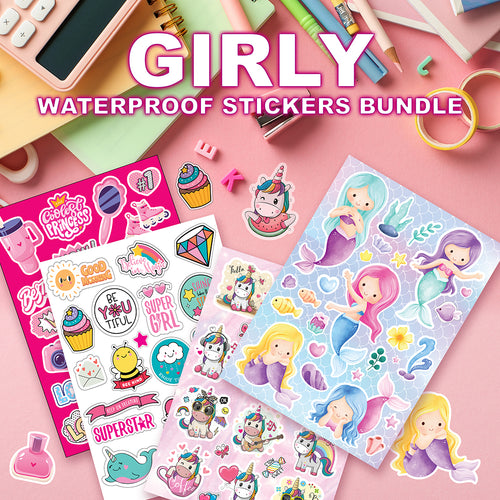 Stickers Waterproof - GIRL BUNDLE