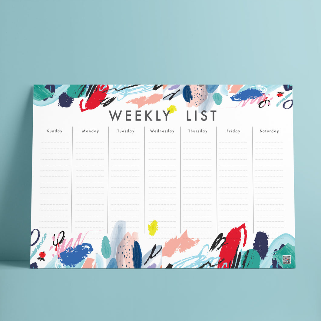 Weekly Planner - Scribbles