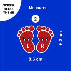 School Labels Package_ Spider Hero