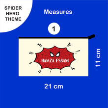 School Labels Package_ Spider Hero