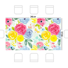 Tablecloth Rectangle ( Summer ) Spring - مفرش طاولة مستطيل ( صيفي ) ربيع