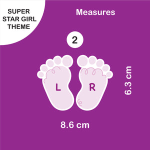 School Labels Package_ Super Star Girl