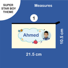 School Labels Package_ Super Star Boy