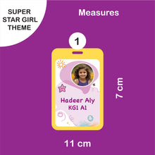 School Labels Package_ Super Star Girl