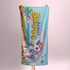Beach towel_Unicorn