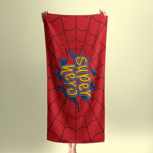 Beach towel_Spider hero