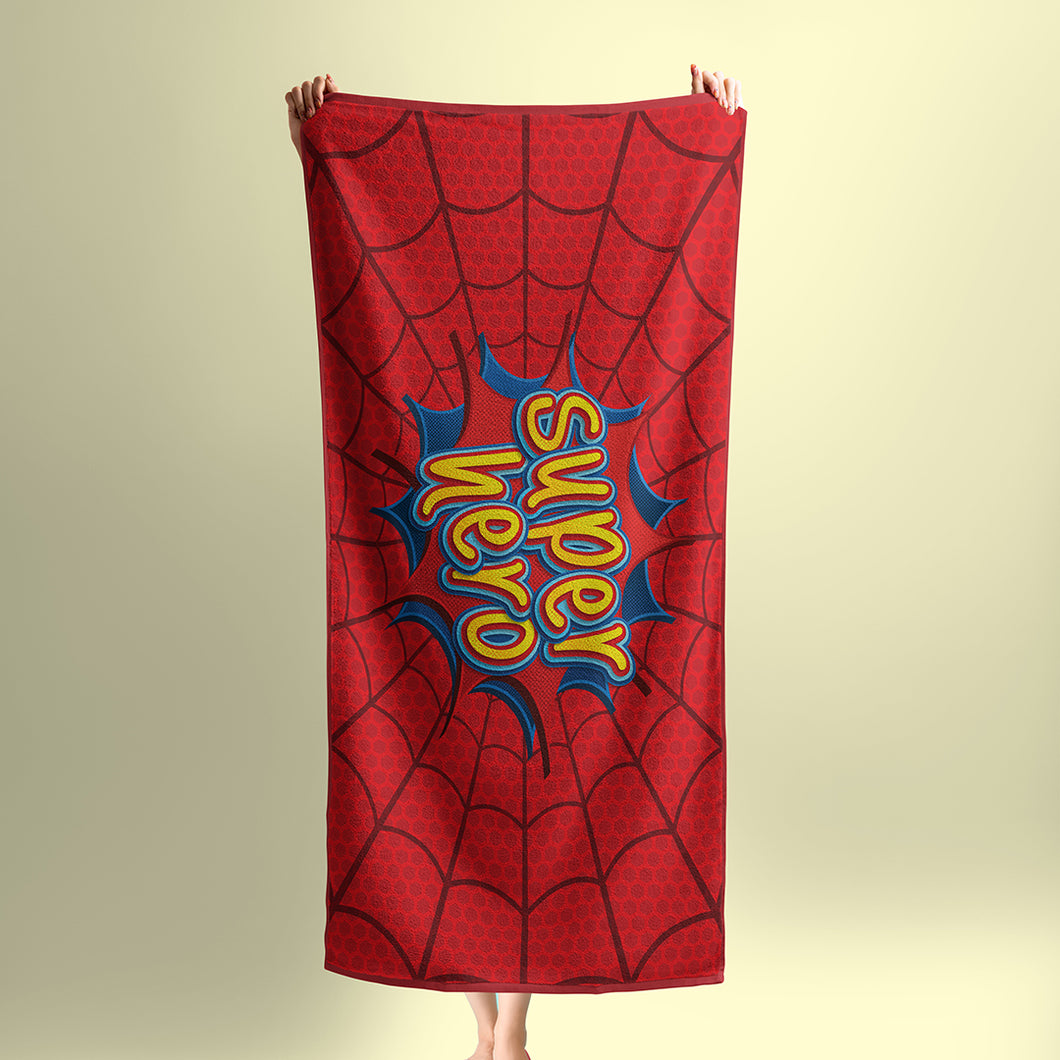 Beach towel_Spider hero