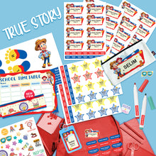 (New) School Labels Package_ True Story