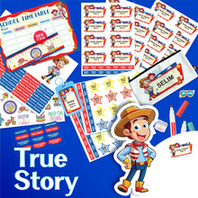 (New) School Labels Package_ True Story