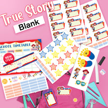 (New) Blank School Labels _True Story