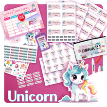 (New) School Labels Package_ Unicorn
