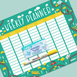 Weekly Planner - Road