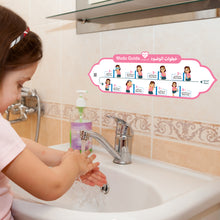 Wudu Guide Sticker Girl _ خطوات الوضوء بنات