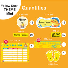 (New) School Labels Mini Package_Yellow Duck