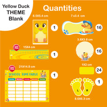 (New) Blank School Labels _Yellow Duck
