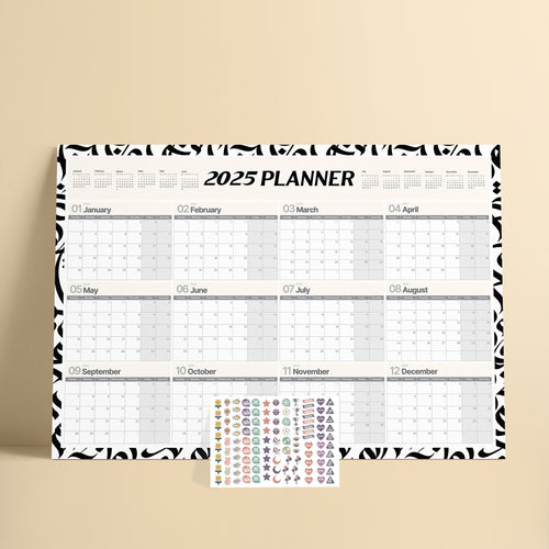 Yearly Planner 2025 Araby - مخطط سنوي 2025 عربي