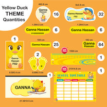 (New) School Labels Package_ Yellow Duck