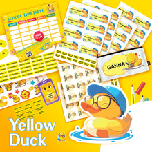(New) School Labels Package_ Yellow Duck