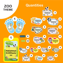 School Labels Package_ Zoo World