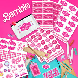 School Labels Package_ Bambie