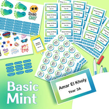 (New) School Labels Package _ Basic Mint
