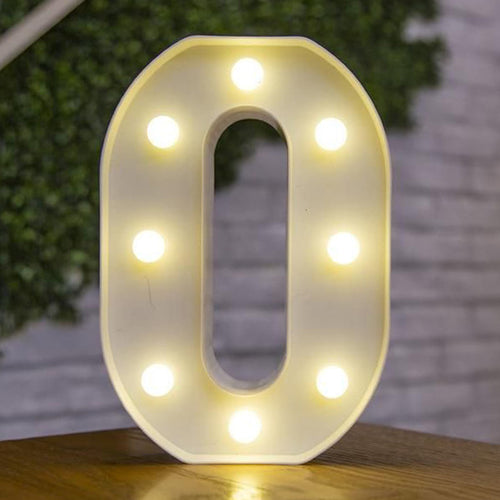 Number 0 LED Light _  إضاءة رقم 0