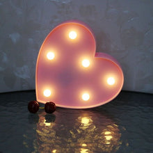 Pink Heart LED Light _  إضاءة قلب وردي