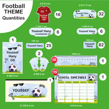 (New) School Labels Package_ Football