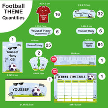 (New) School Labels Package_ Football