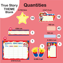 (New) Blank School Labels _True Story