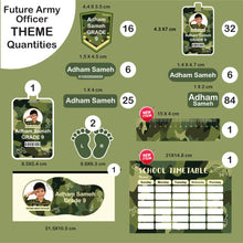 (New) School Labels Package _ Future Army Officer