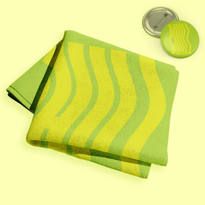 Beach towel _ Chill Green