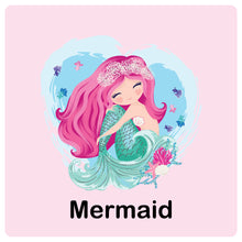 School Labels Package Mermaid