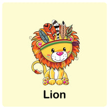 School Labels Package Lion
