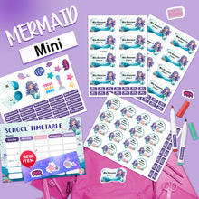 (New) School Labels Mini Package_ Mermaid