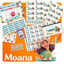 (New) School Labels Package_ Moana