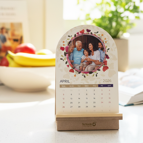 Window Calendar Circular Image - تقويم سنوي نافذة صورة دائرية