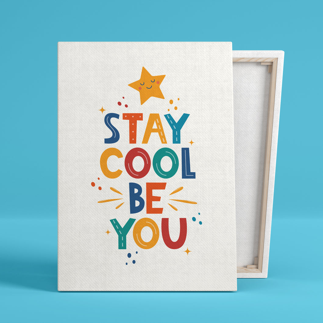 Canvas Frame - Stay Cool Poster