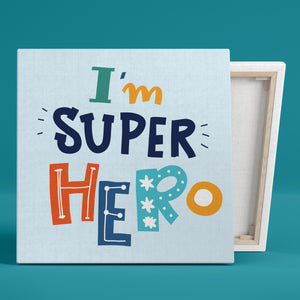 Canvas Frame - Super Hero Poster