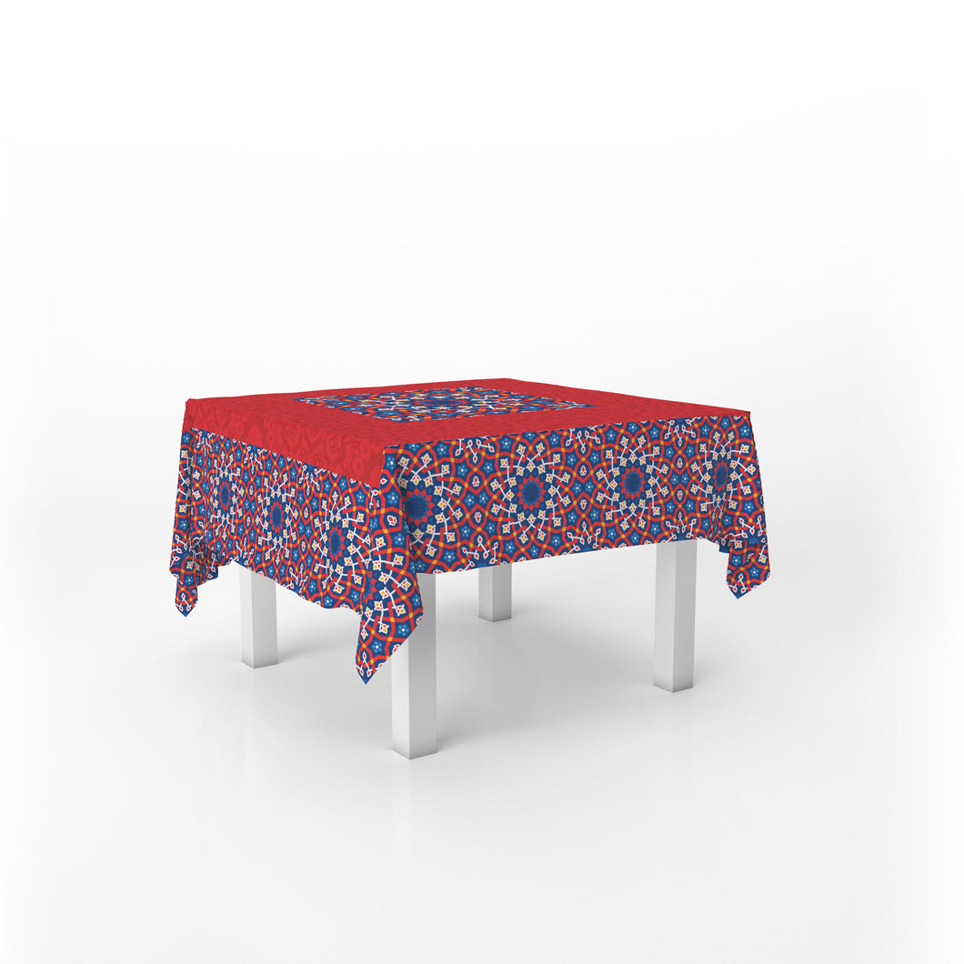Tablecloth Square Zahya  مفرش طاولة مربع زاهية